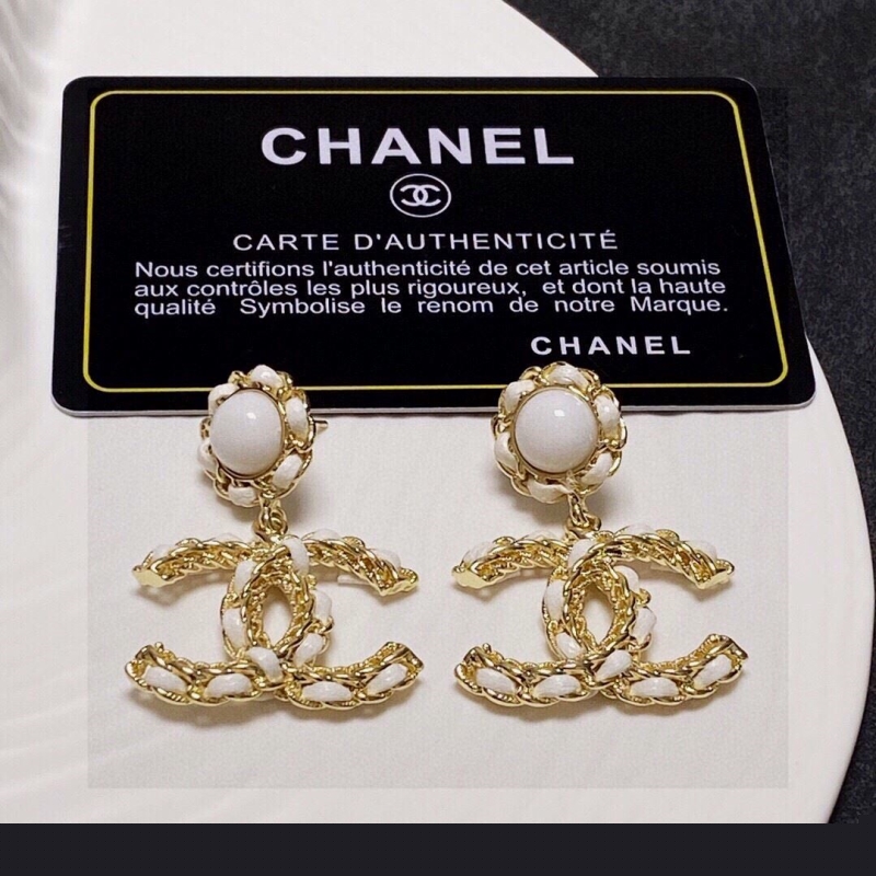 Ch*el earrings